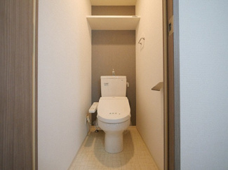 【トイレ】 | エスリード大阪城南グランデュクス | シンプルで使いやすいトイレです
