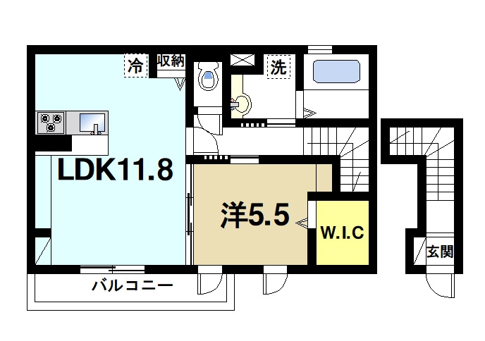 グレース北市の間取り