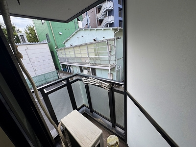 グランデ東中野のバルコニー