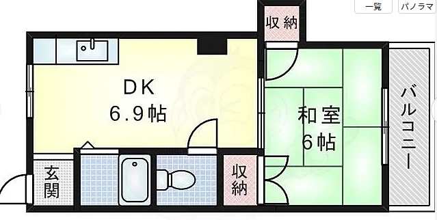 正雀プラザの間取り