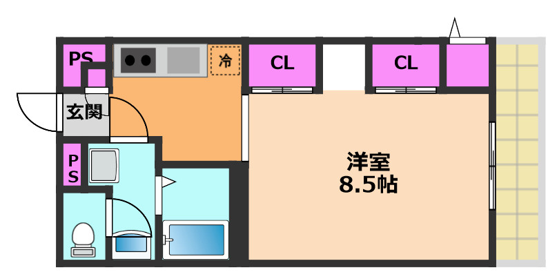 リブリグレンヌの間取り