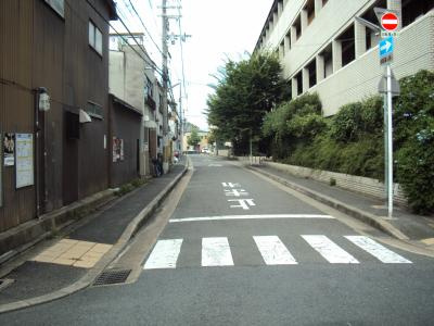 テソロ・ナガノの地図|前面道路