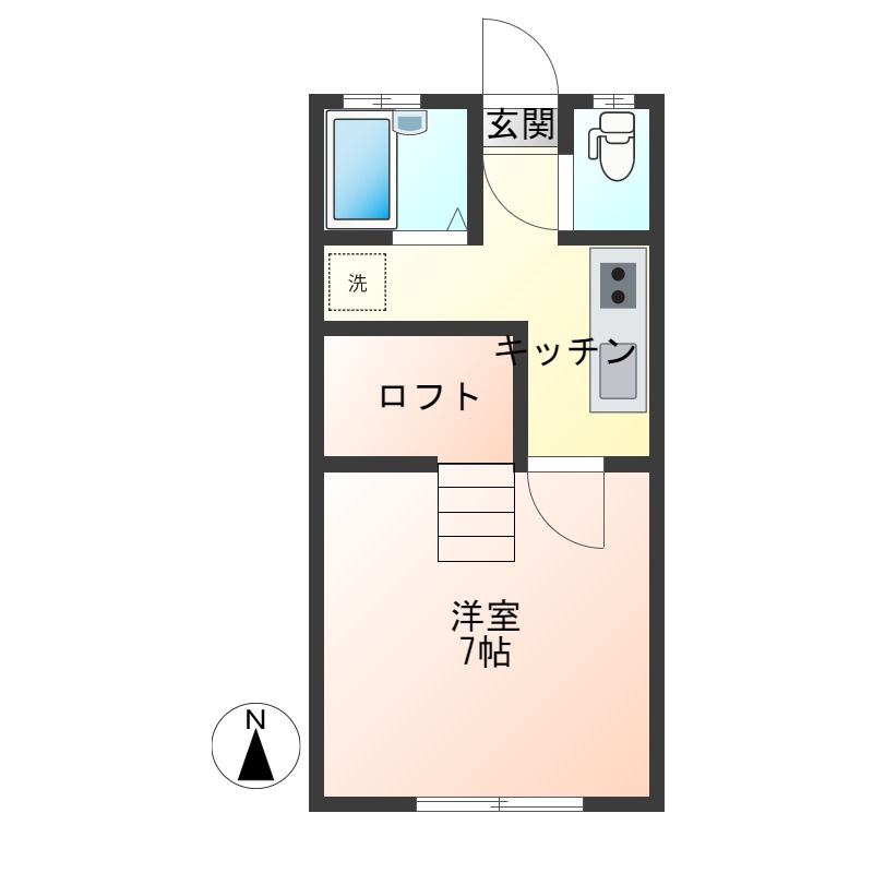 サントロペの間取り