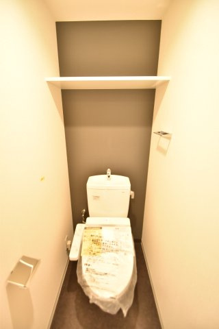 大阪市城東区野江２丁目の賃貸マンションのトイレ