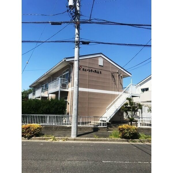 ニューシティ丸山Ａ・Ｂのバルコニー