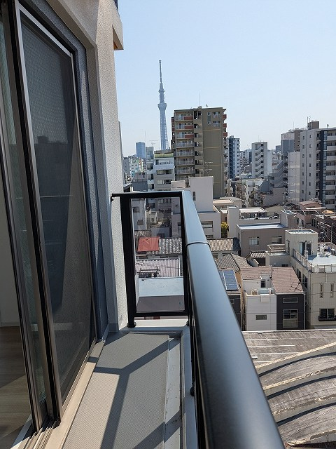 ORSUS(オルサス)三ノ輪のバルコニー