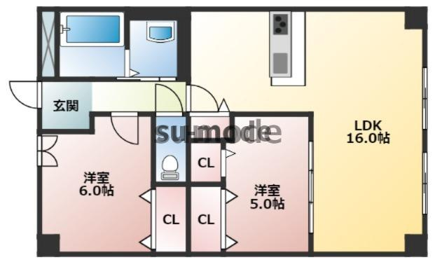 【間取り】 | ChateauSunrise