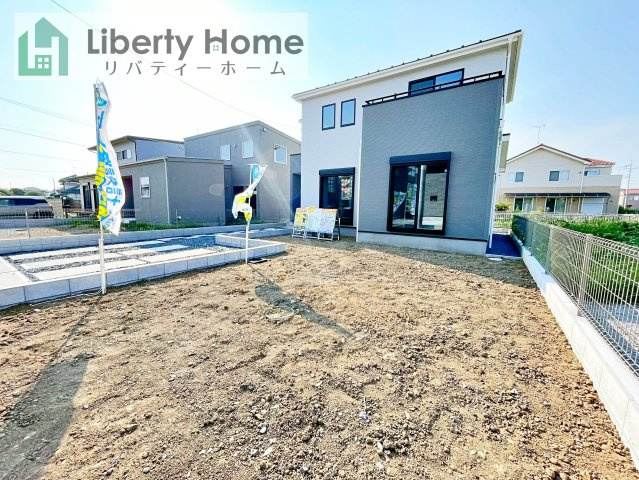 つくば市高見原1丁目23-P1　新築戸建　10号棟の庭