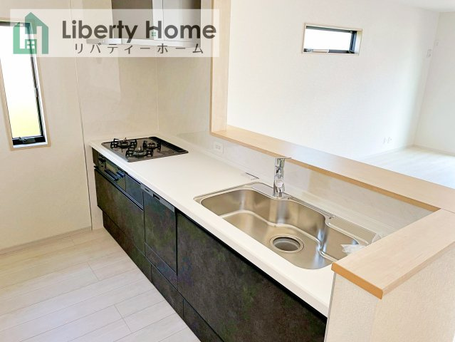 つくば市高見原1丁目23-P1　新築戸建　10号棟のキッチン