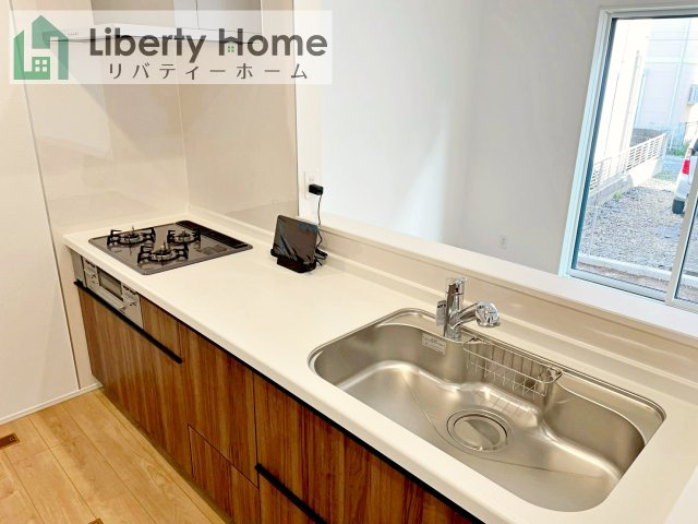 取手市台宿２丁目24-1期　新築戸建　1号棟のキッチン