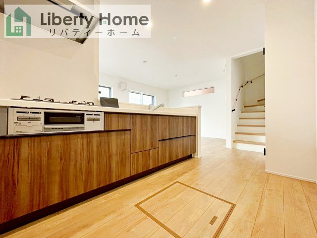 取手市台宿２丁目24-1期　新築戸建　1号棟のキッチン