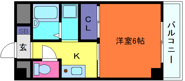 サンセールハヤシの間取り