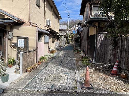 北白川仕伏町 土地の外観