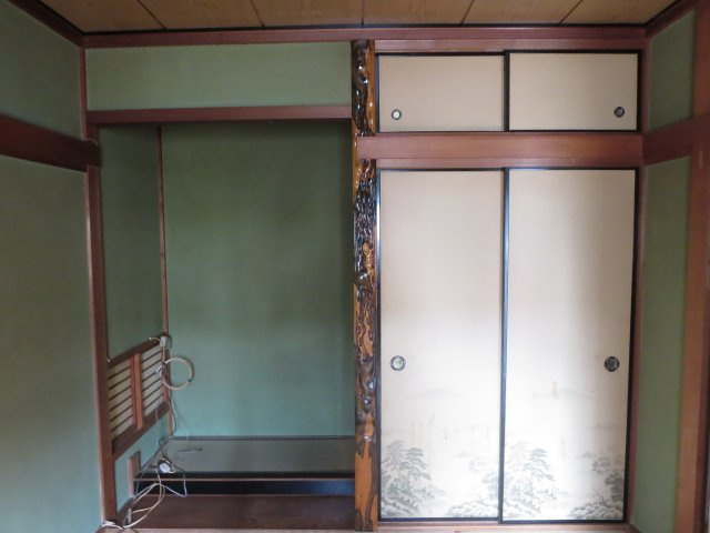 中古戸建　大東市津の辺町（昭和58築）の和室|1階和室には床の間・収納付き！