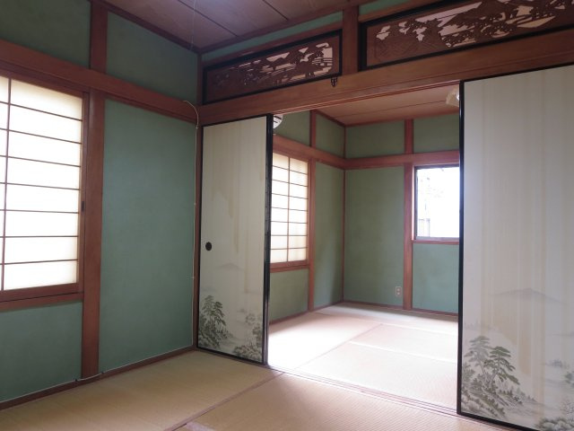 中古戸建　大東市津の辺町（昭和58築）の和室|2階は続き和室で広々☆