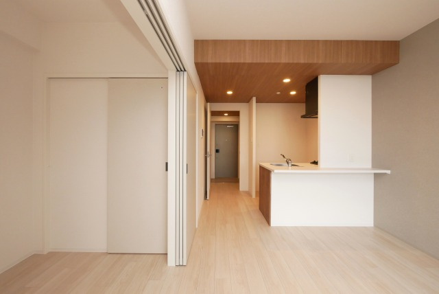 シャテーニュ上本町の居間・リビング