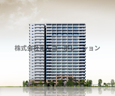 【外観パース】 | モントーレ香椎浜サーフタワーイーストウイング