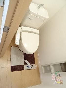 シャーメゾン山崎のトイレ|シャワー付トイレ