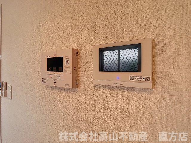 直方市大字感田のアパートのセキュリティ