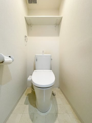 ジークレフ本山のトイレ|温水洗浄便座があり、寒い冬でも安心です。
