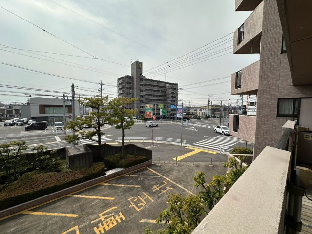 アイ旭の展望|バルコニーからの眺望です。