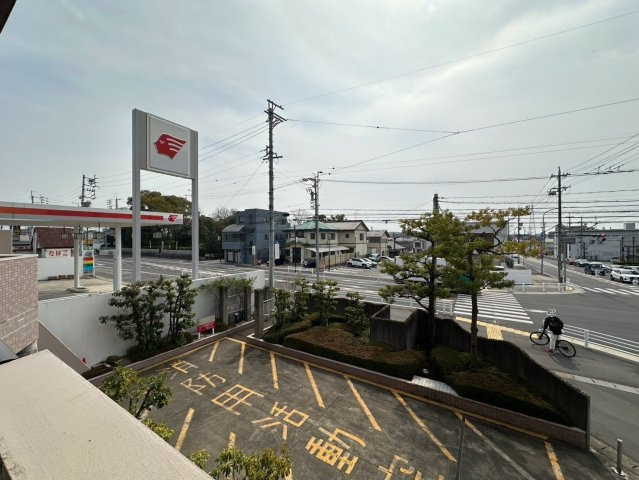 アイ旭の展望|バルコニーからの眺望です。