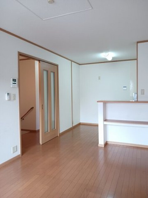 【居間・リビング】 | サニーコートＡ | リビングです