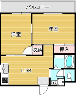 【間取り】 | ハイツプライム