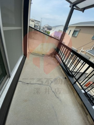 【バルコニー】 | 堺市西区下田町貸家