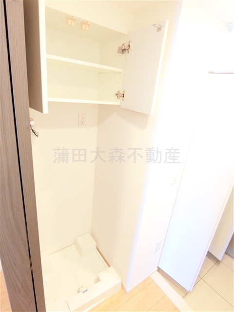 クレストコート池上の設備|室内洗濯機置場