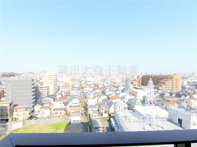 クレストコート池上の展望|展望良好