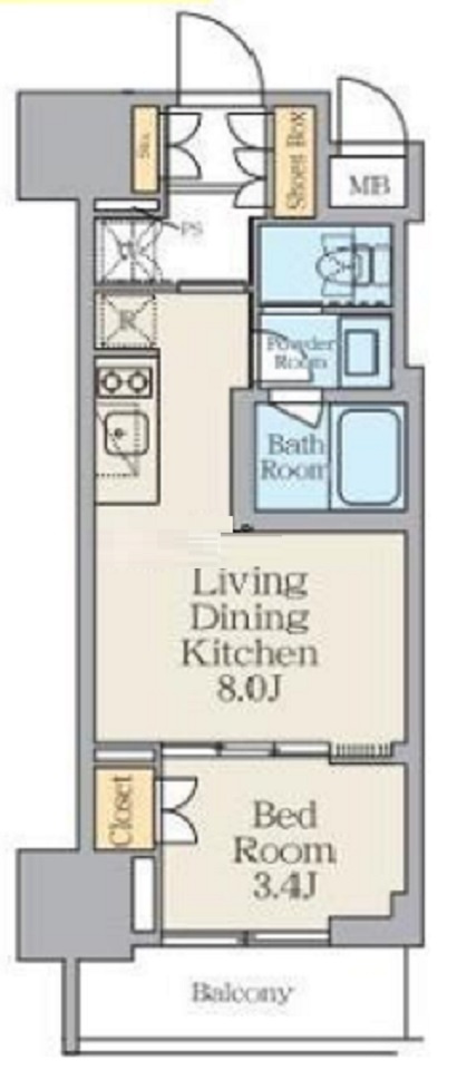 クレストコート池上の間取り|間取り