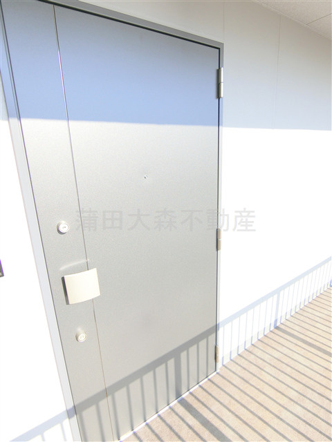 クレストコート池上の玄関