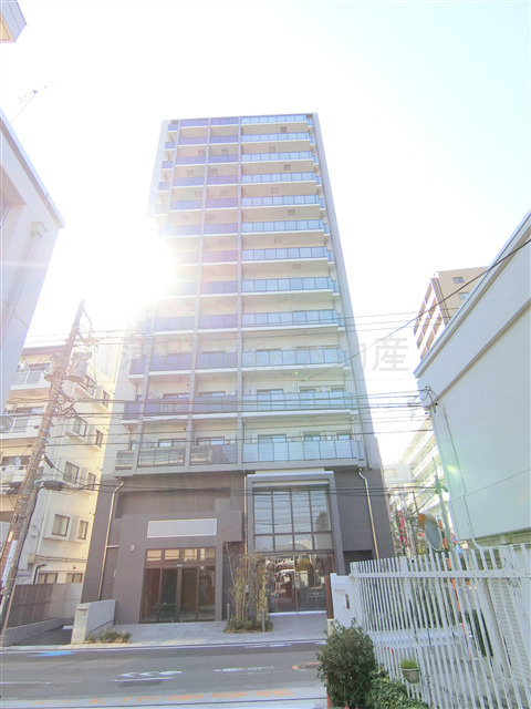 クレストコート池上の外観