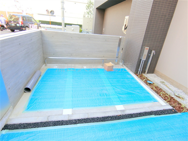 クレストコート池上のその他共用部分|バイク置き場　空き状況等詳細はお問合せください。