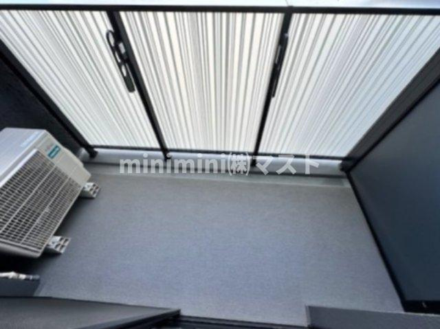 アーバネックス天満橋Frontのバルコニー