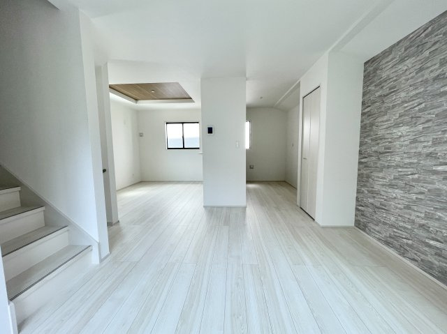 練馬区大泉町4丁目　新築分譲住宅全4棟の居間・リビング|4号棟