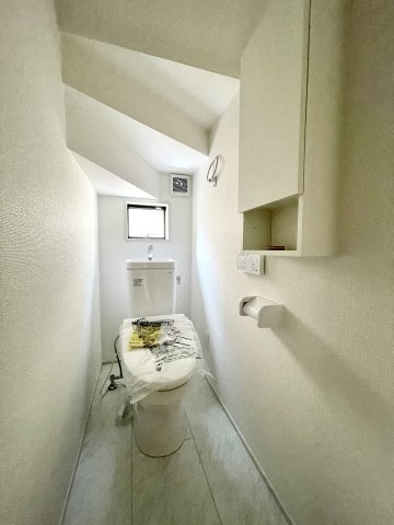 練馬区大泉町4丁目　新築分譲住宅全4棟のトイレ|4号棟