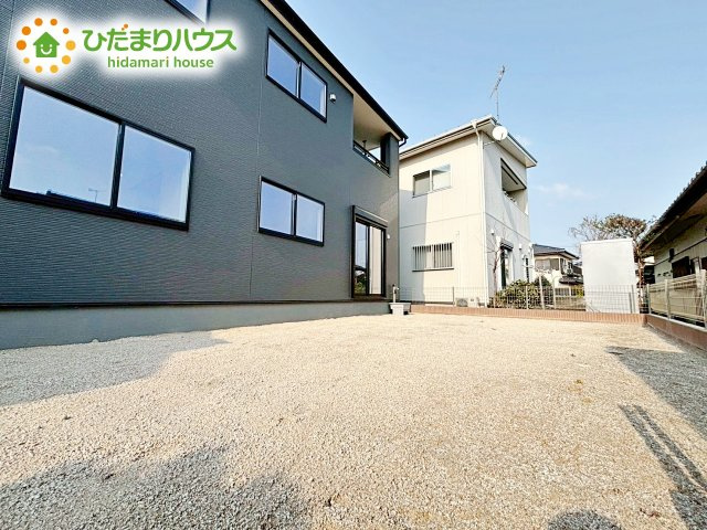 【庭】 | 笠間市中央第2　新築戸建 | お庭付物件になります！お庭遊びや、プールなどお子様も大喜び(^^)