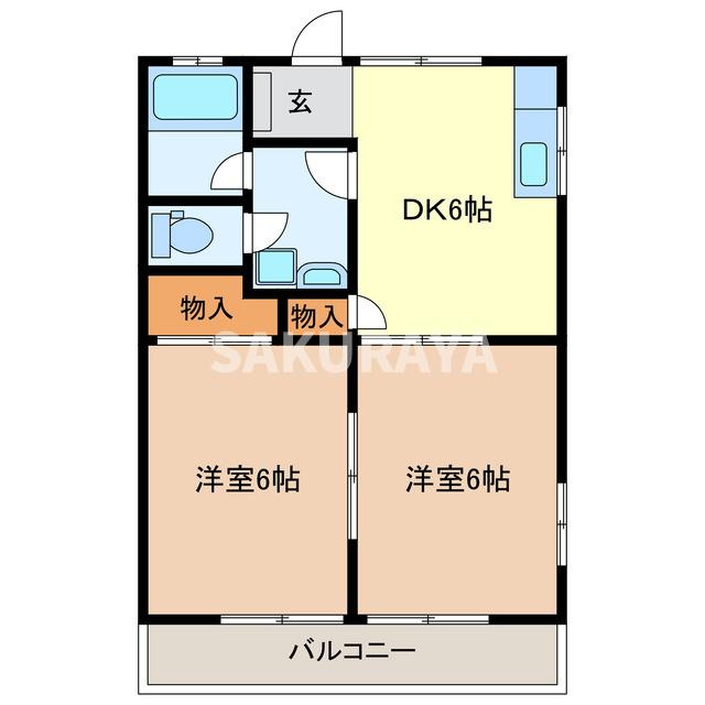 ラ・ヴィータの間取り