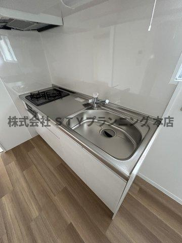 仲介手数料０円！ヴィレッヂ本願寺のキッチン