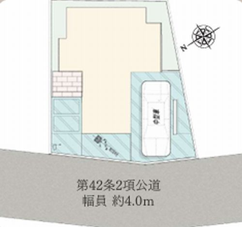 【区画図】 | 【仲介手数料０円】藤沢市下土棚　新築一戸建て | 【仲介手数料０円】藤沢市下土棚　新築一戸建て