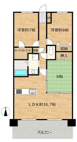 【間取り】の画像