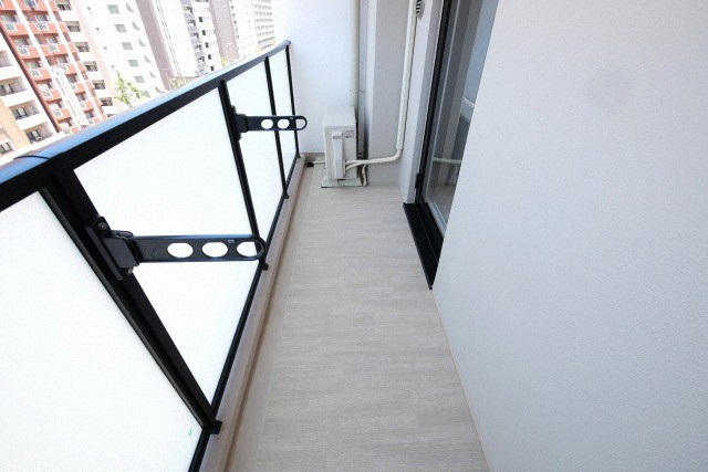 大阪難波Noahのバルコニー