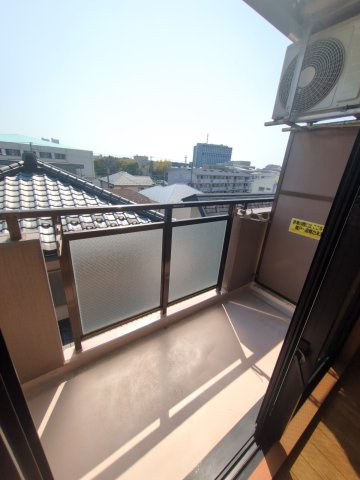 ラフィネパルクのバルコニー
