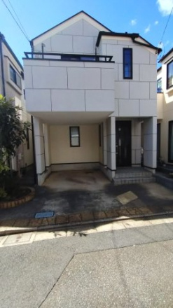 練馬区富士見台二丁目戸建の前面道路含む現地写真