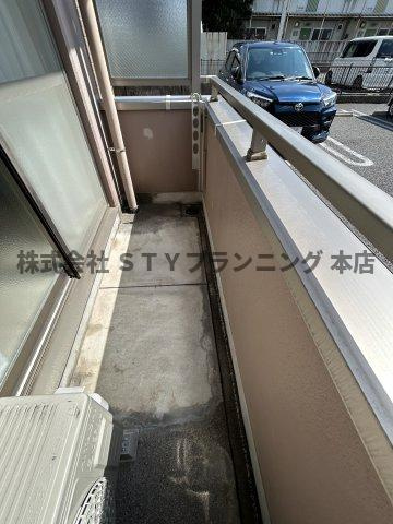 仲介手数料０円！エクセラン　本願寺のバルコニー