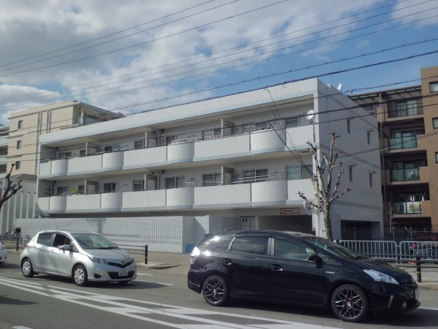 加島第6マンションの外観|外観は落ち着いています