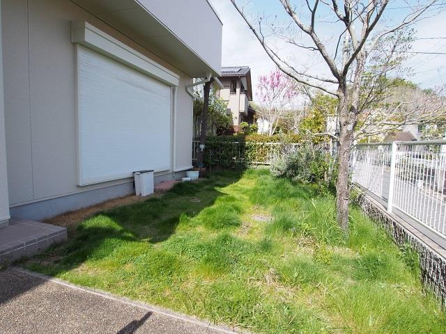 東山台３丁目戸建の庭|お庭でゆったりと過ごせます