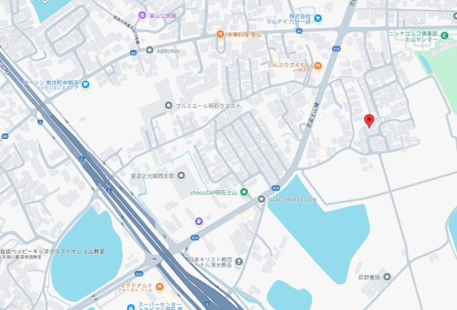 【地図】 | 明石市魚住町清水　中古戸建